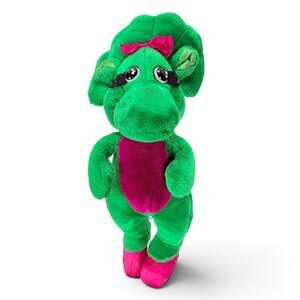 Vintage 1992 Baby Bop Barney & Friends Plush Stuffed Dinosaur